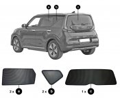 Solskærm Kia e-Soul fra 2019-