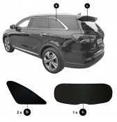 Solskærm Kia Sorento fra 2015-2020