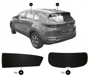 Solskærm Kia Sportage fra 2016-2021