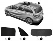 Solskærm Mercedes B-Klasse fra 2018-