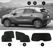 Solskærm Opel Crossland X fra 2017-2020