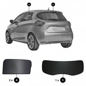 Solskærm Renault Zoe fra 2013-2019