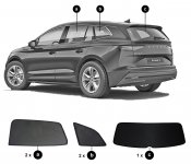 Solskærm Skoda Enyaq fra 2021-