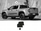 Solskærm Volkswagen Amarok fra 2023-