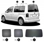 Solskærm Volkswagen Caddy fra 2016-2020