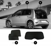 Solskærm Volkswagen Up fra 2011-2022