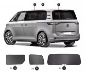 Solskærm Volkswagen ID.Buzz fra 2022 og fremefter