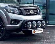 Sort lav Frontbøjle Nissan Navara fra 2016-