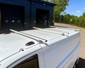 Tagbøjler 160 cm til Volkswagen Transporter T7 fra 2024- | Aerodynamiske aluminiumsbøjler