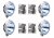 Komplet ekstra lygtepakke inkl. montering - Hella Rallye 3003 Chrome