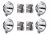 Komplet ekstra lygtepakke inkl. montering - Hella Rallye 3003 Chrome