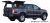 Force Pro Ladkassekappe med åbne sideluger til Ford Ranger Super Cab 2012-