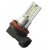 Led-lampe 12V 12xSMD Xenon hvid H8