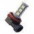 LED-lampe 12V 18xSMD Xenon hvid H8