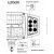LEDSON Plovlys i LED med fuldt, dyppet, positionslys og indikator | 80W | Glas med varme!