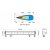 LEDSON Titan LED Ramp - 516 mm (20,5"), 100W, 10-30V | Med positionslys