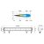 LEDSON Titan LED Ramp - 516 mm (20,5"), 100W, 10-30V | Med positionslys