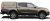 Force Pro Ladkassekappe med åbne sidepaneler til Mitsubishi L200 (Double Cab) fra 2016-.