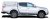 Force Pro Ladkassekappe med åbne sidepaneler til Mitsubishi L200 (Double Cab) fra 2016-.