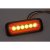 LED-blinklys med halo-ring i hvid, rød og orange | ECE R65/R10/R91 | 12-24V
