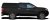 Force Pro motorhjelm med åbne sidepaneler til Nissan Navara (Double Cab) fra 2015-.