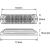 Blinklys med 6 orange LED'er | ECE R65/R10 | 9-33V