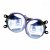 LED DRL rund med L-formet lys 12-24V