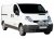 Ekstra lygtebeslag i rustfrit stål til Renault Trafic 2002-2014