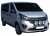 Ekstra lygtebeslag i rustfrit stål til Opel Vivaro fra 2015-2019