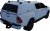 Ladkassekappe Alpha CMX til Toyota Hilux (Double Cab) fra 2021-
