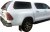 Ladkassekappe med oplukkelige vinduer til Toyota Hilux (Double Cab) fra 2016-