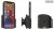 Brodit Phone Holder - Justerbar holder til enheder med skal/skind | Bredde 75-89 mm | Tykkelse: 8-12 mm