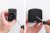 Brodit Phone Holder - Justerbar holder til enheder med skal/skind | Bredde 75-89 mm | Tykkelse: 8-12 mm
