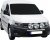 Ekstra lygtebeslag i rustfrit stål til VW Caddy 2016-2020