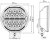 Fjernlys Herox9+ (PowerTouch) | Ledson 9 Fjernlys