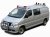 Bageste tagbøjle i aluminium til Toyota Hiace 2007-