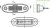 Boreman LED sidemarkeringslys til indbygget installation | 10-30V