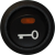 Afbryder/trykknap/knap 12V | Nøgle