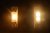 Diodelampe 12V 2xLED varm hvid 42mm feston/spole lampe