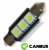 Diodelampe 12V 3xSMD xenon hvid Canbus 39mm spolelampe