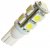 Diodelampe 12V 9xSMD W5W