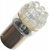 Diodelampe 12V 8xDiode Xenon hvid BA15s