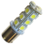 Diodelampe 24V 18xSMD Xenon hvid BA15s