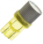 Diodelampe 24V 1xDiode Gul/Orange W5W