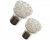 Universelle BAY15d/P21/5W Røde LED-pærer med 24 Dioder – For Optimal Belysning