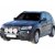Ekstra lygtebeslag i rustfrit stål til 3 ekstra lygter til BMW X3 F25 2010-2017