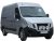Ekstra lygtebeslag i rustfrit stål til Nissan NV400 fra 2011-