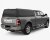 Ladkassekappe Dodge Ram 2500 fra 2019-