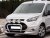 Frontbøjle i aluminium til 3 ekstra lygter til Ford Transit Connect 2014-2017