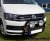 Frontbøjle i rustfrit stål med matsort pulverlakering til VW Transporter T6 fra 2016-.